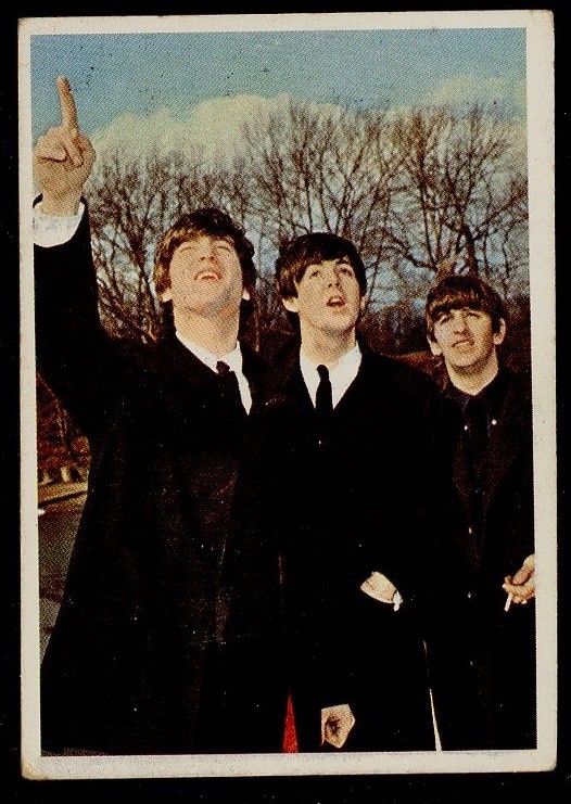 1964 Topps - John Lennon, The Beatles Color 1st Edition #12 PSA 5