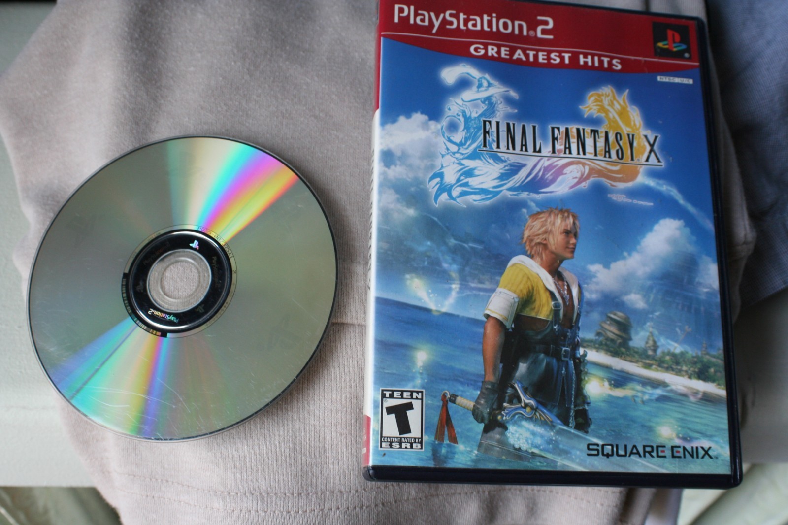 Final Fantasy X Greatest Hits Playstation 2 Game PS2 Naruto Ul Ninja 3 Spongebob