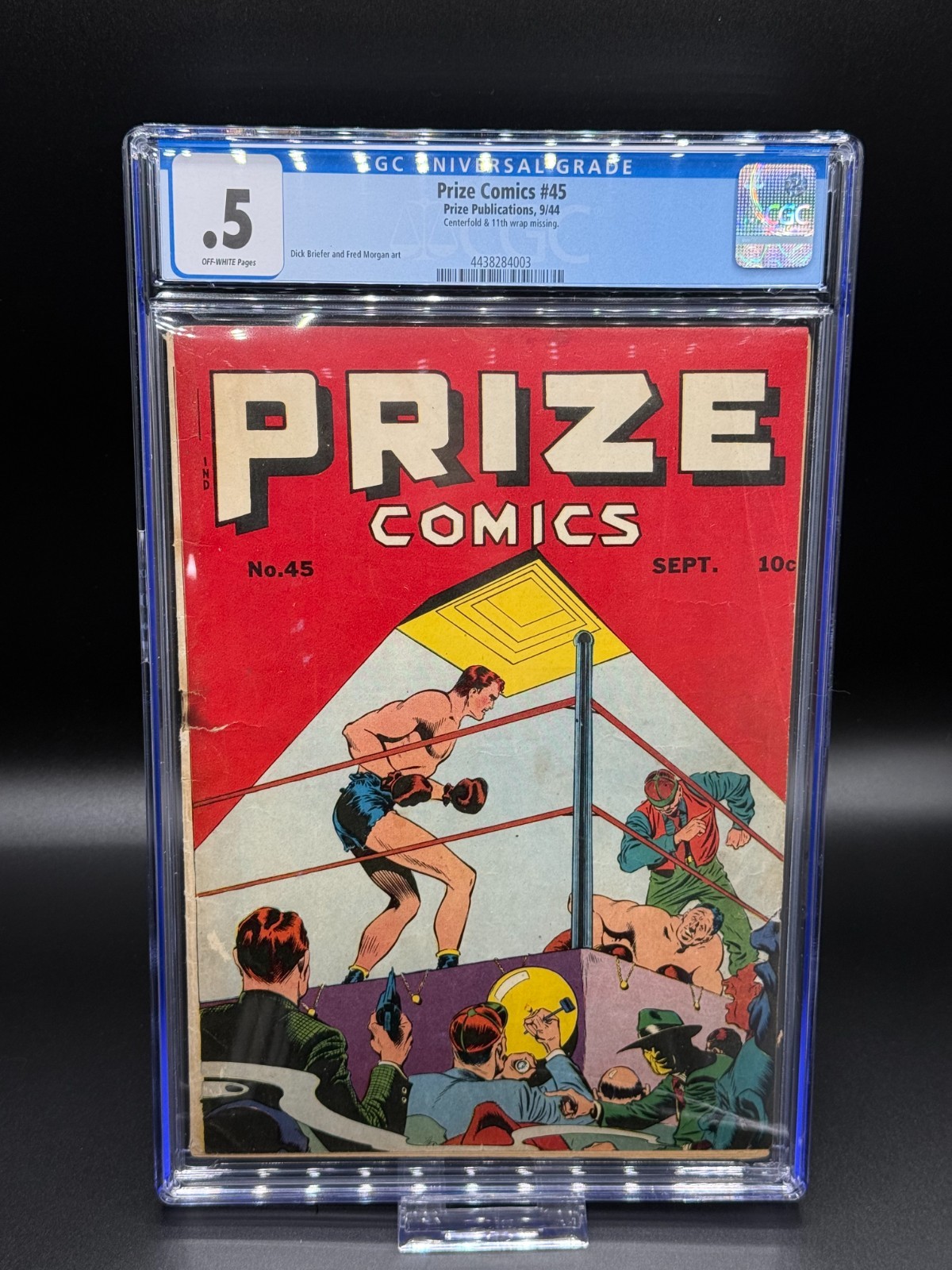 Prize Comics #45 Prize Publications 9/44 CGC .5 Dick Briefer and Fred Morgan