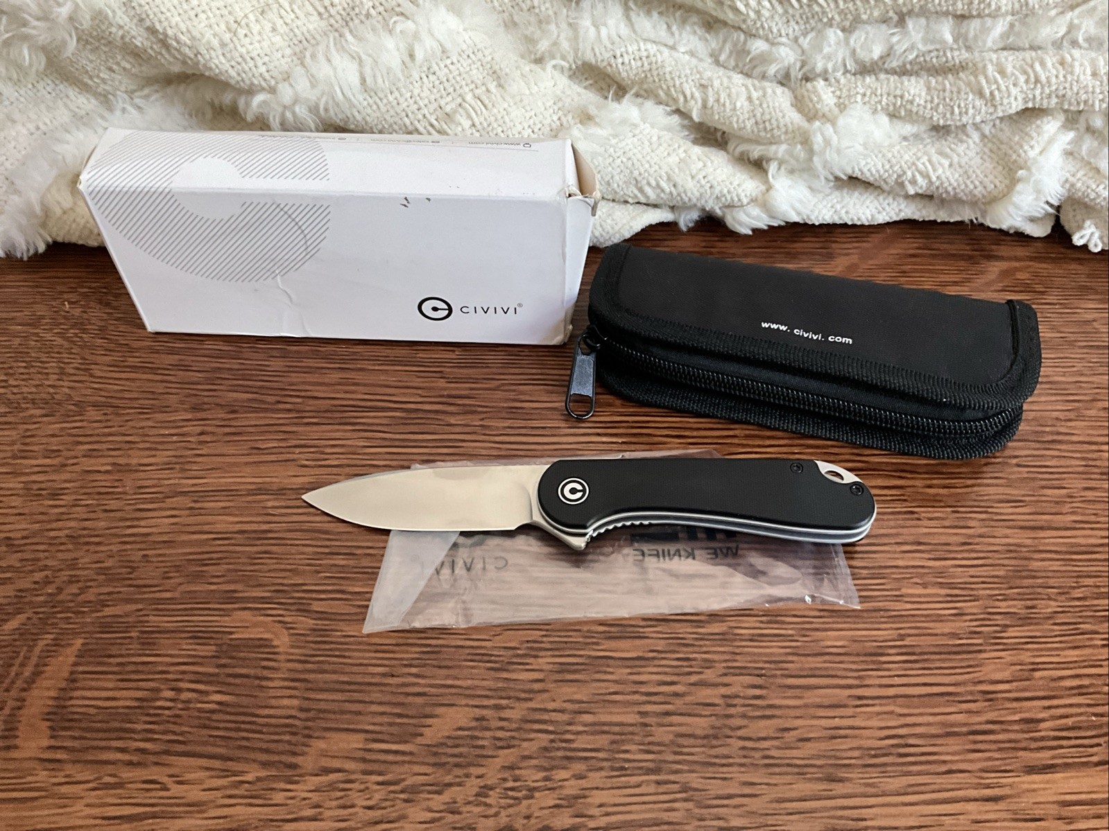 Civivi Elementum C907A -Black G10 / Satin 3
