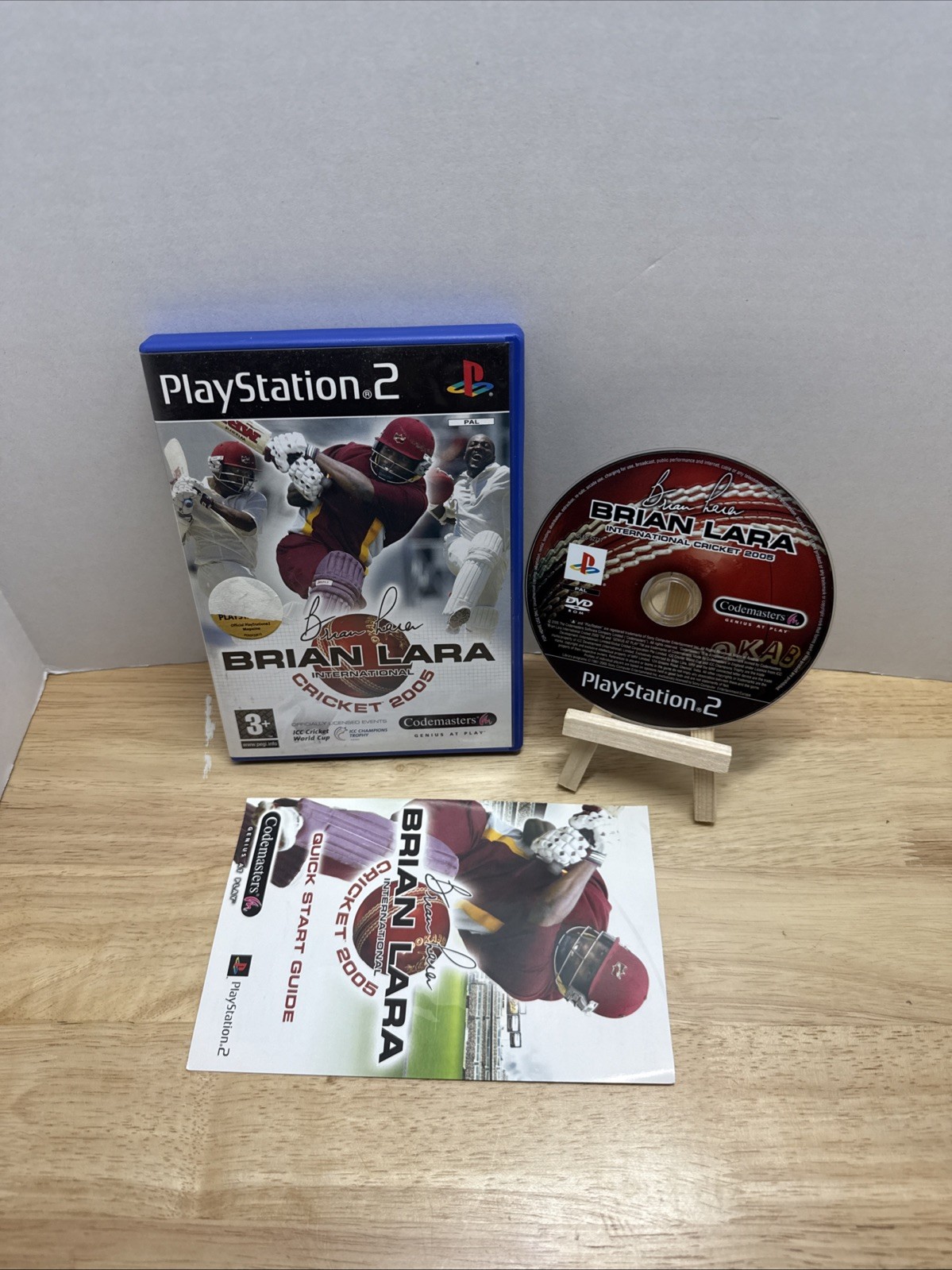 Brian Lara International Cricket | PS2 | CIB | HAS BEEN RESURFACED
