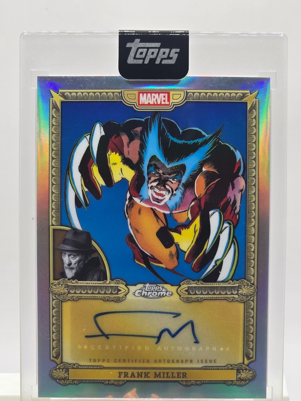 Topps 2026 Mint Marvel Wolverine Chrome Autograph Frank Miller #CA-FM Refractor