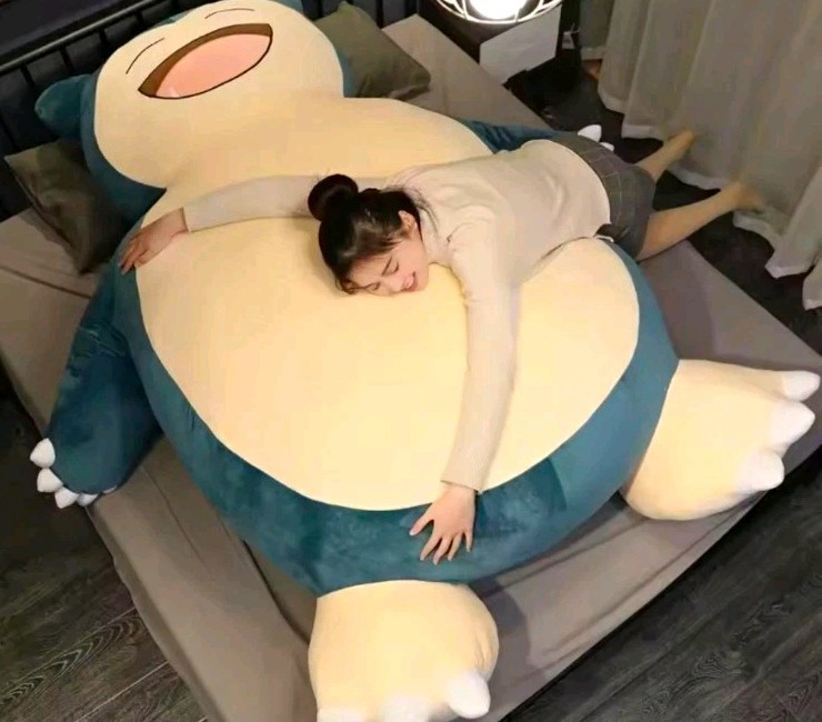 Pokémon Snorlax Plush Stuffed Animal, Bean Bag 5ft
