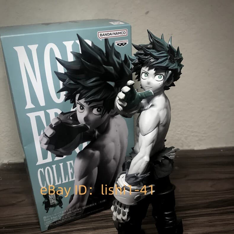 Banpresto My Hero Academia Noir Edge Midoriya Izuku 17cm Figure Japan New