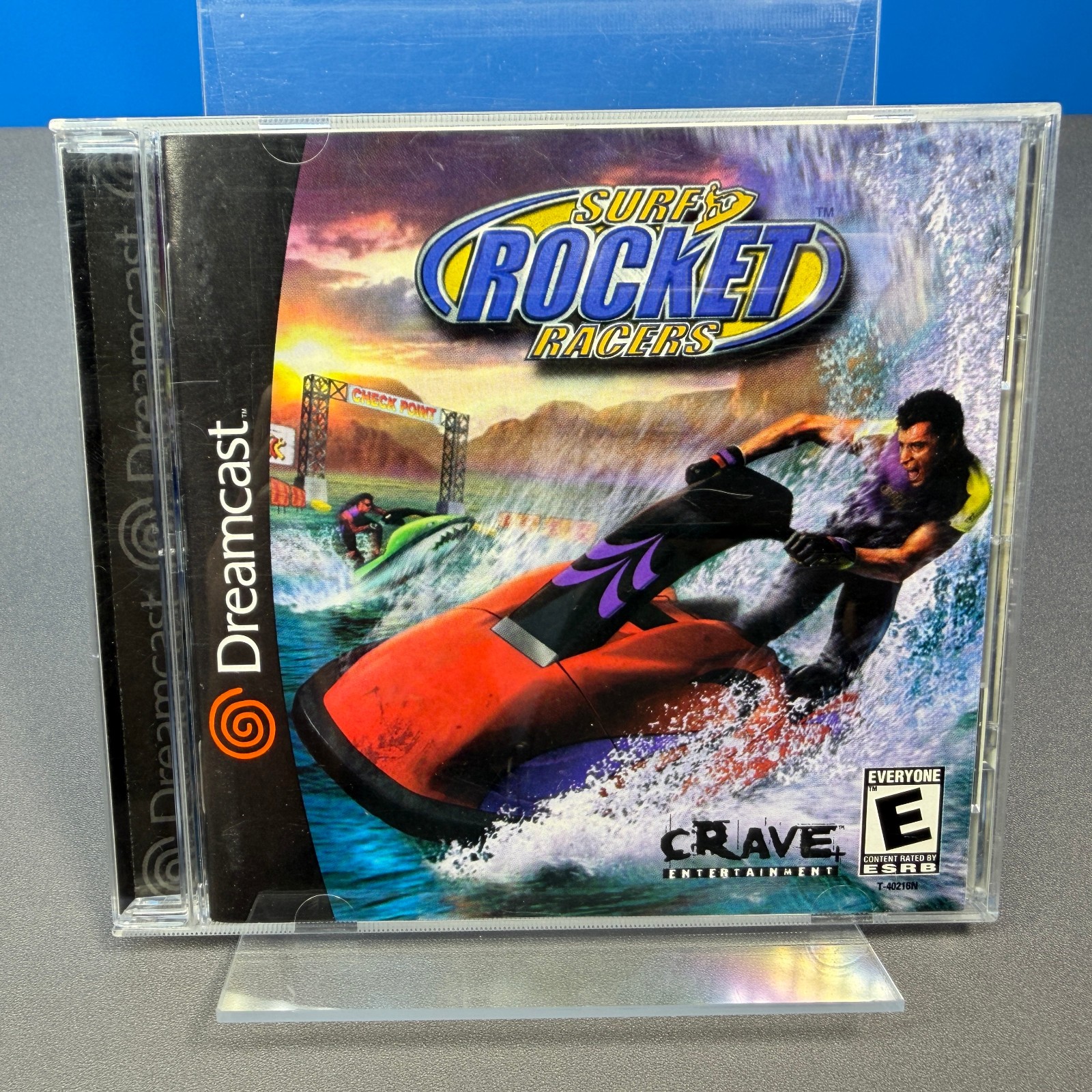 SEGA DREAMCAST SURF ROCKET RACERS RACER RACING GAME COMPLETE CIB
