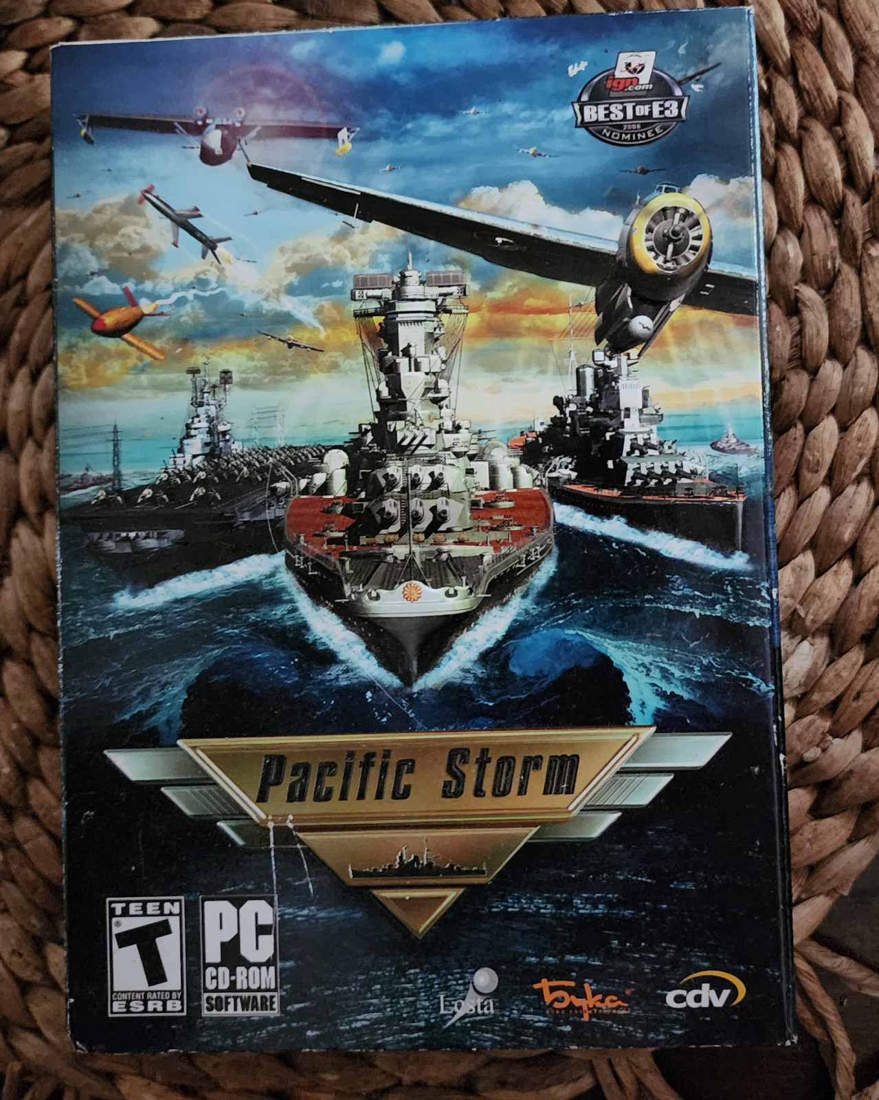 Pacific Storm (2006) PC Small Box NEW FACTORY SEALED US RETAIL WWII Strategy Sim