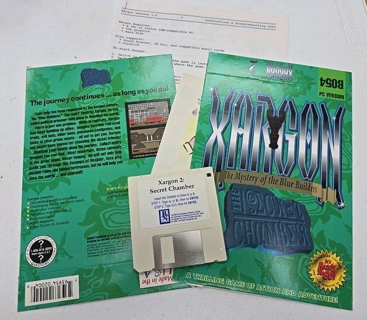 Xargon 2 The Mystery of the Blue Builders PC Game 3.5