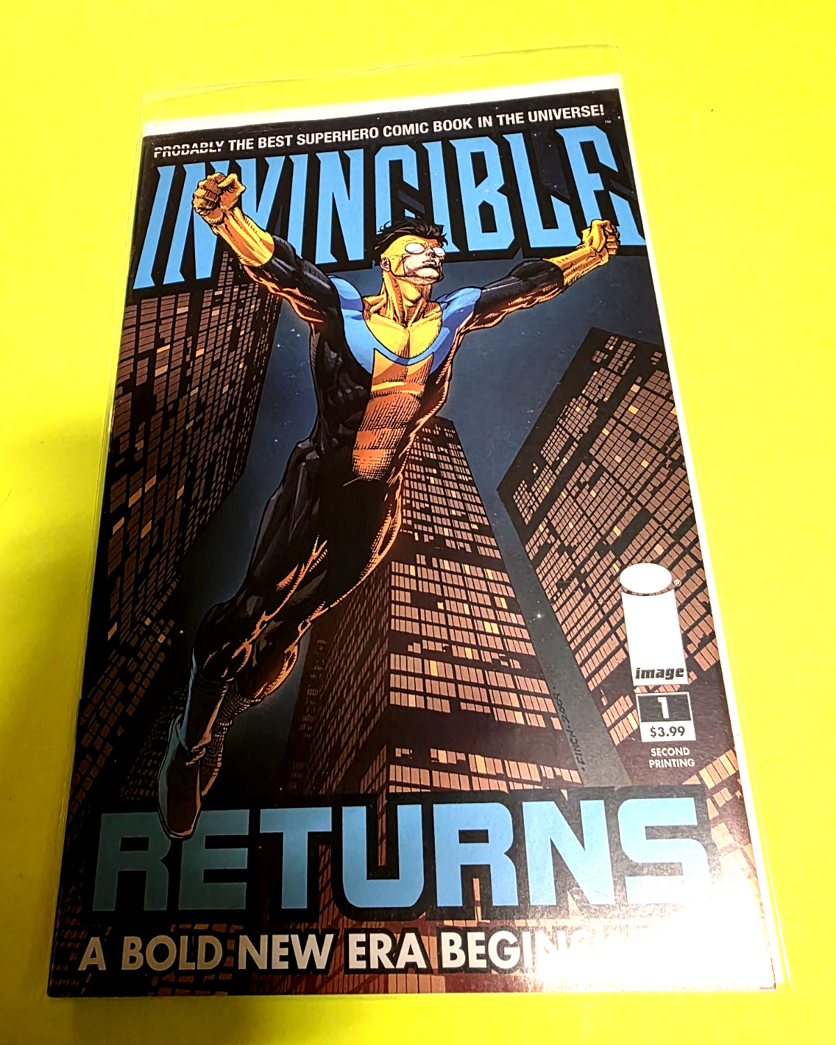 Invincible Returns #1 Second print 1st Thragg Image Comics 2010 NM- OR BETTER