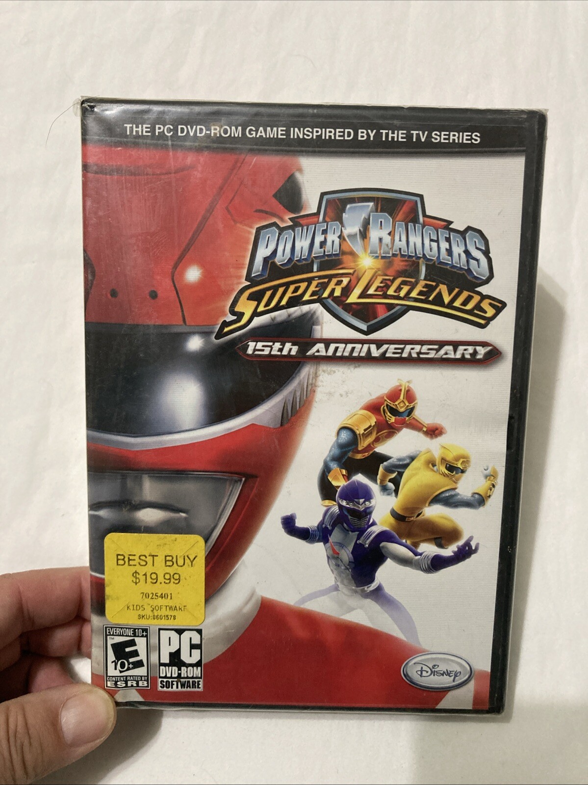 Power Rangers: Super Legends -- 15th Anniversary (PC, 2007) DVD-ROM NEW SEALED