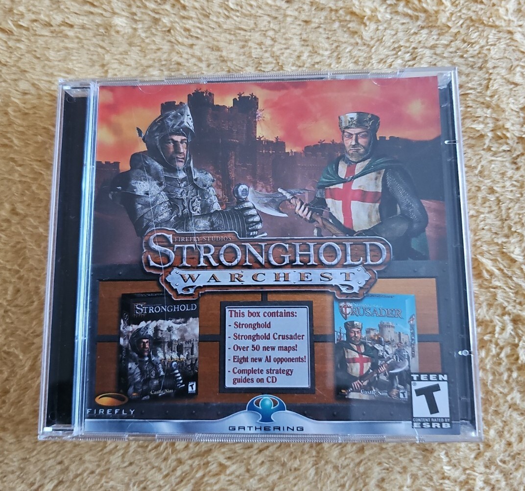 Stronghold Warchest PC 2003 2-Disc Set Vintage Gaming