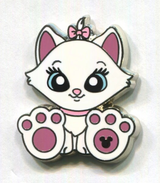 Disney Pin Aristocats Marie Hidden Mickey Big Feet Characters Trading Pin