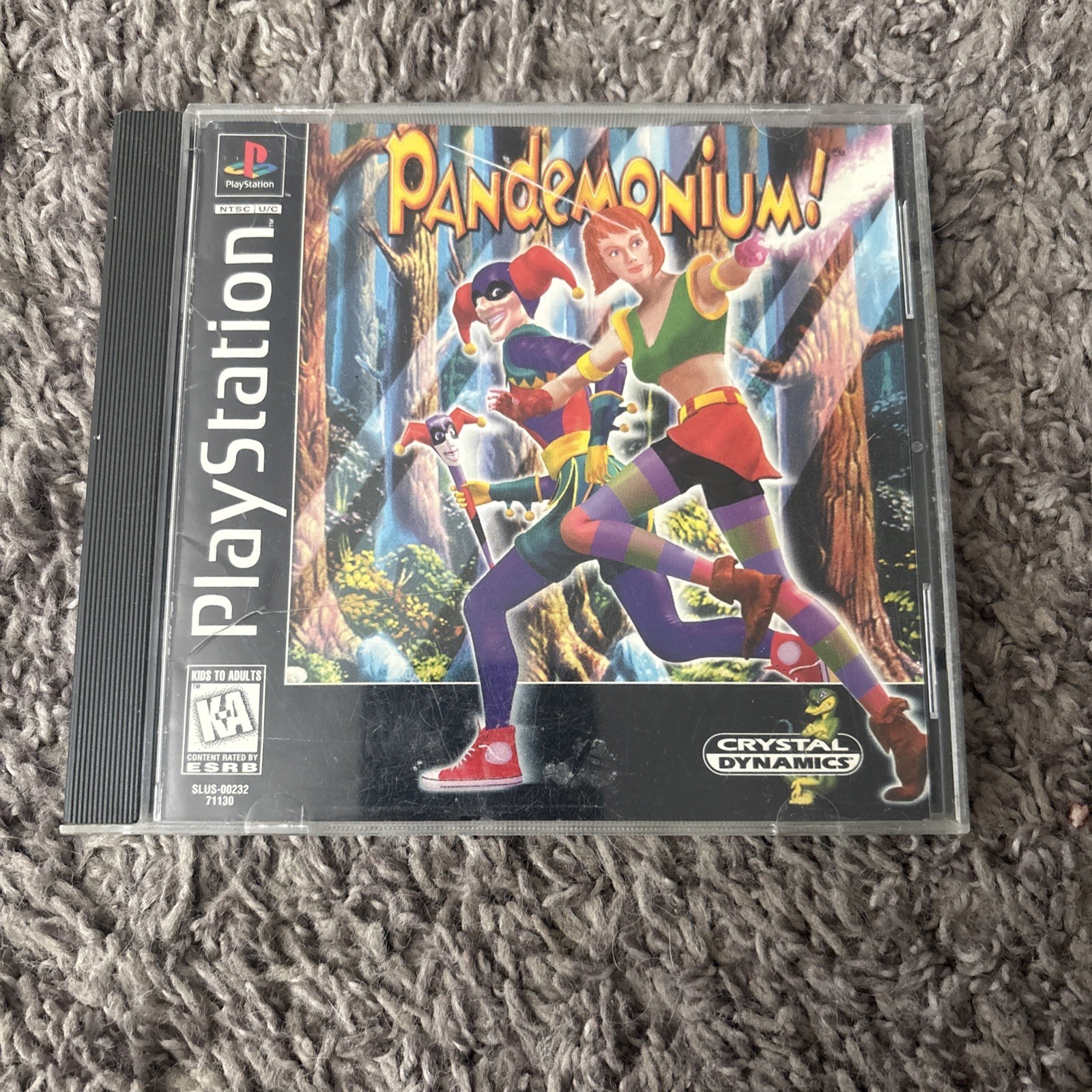 Pandemonium (Sony PlayStation 1, 1997) Crystal Dynamic Kids To Adults