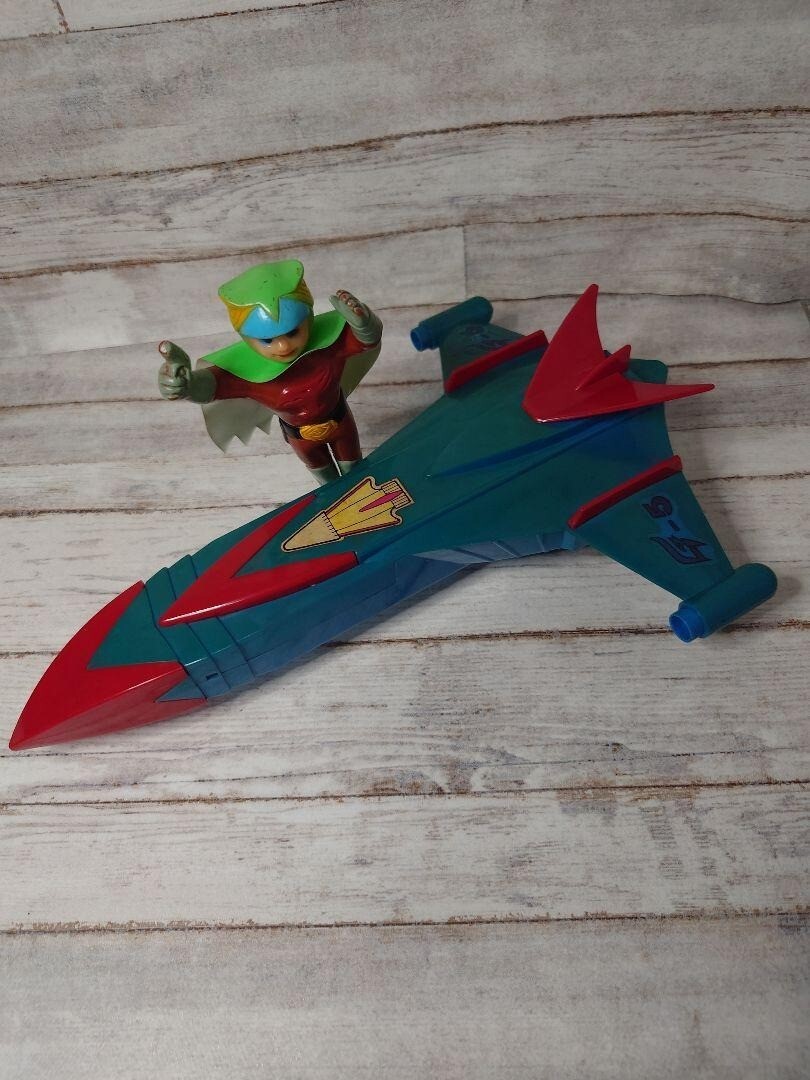 Science Ninja Team Gatchaman God Phoenix Worm Dragon Manso Figure No Box Vintage