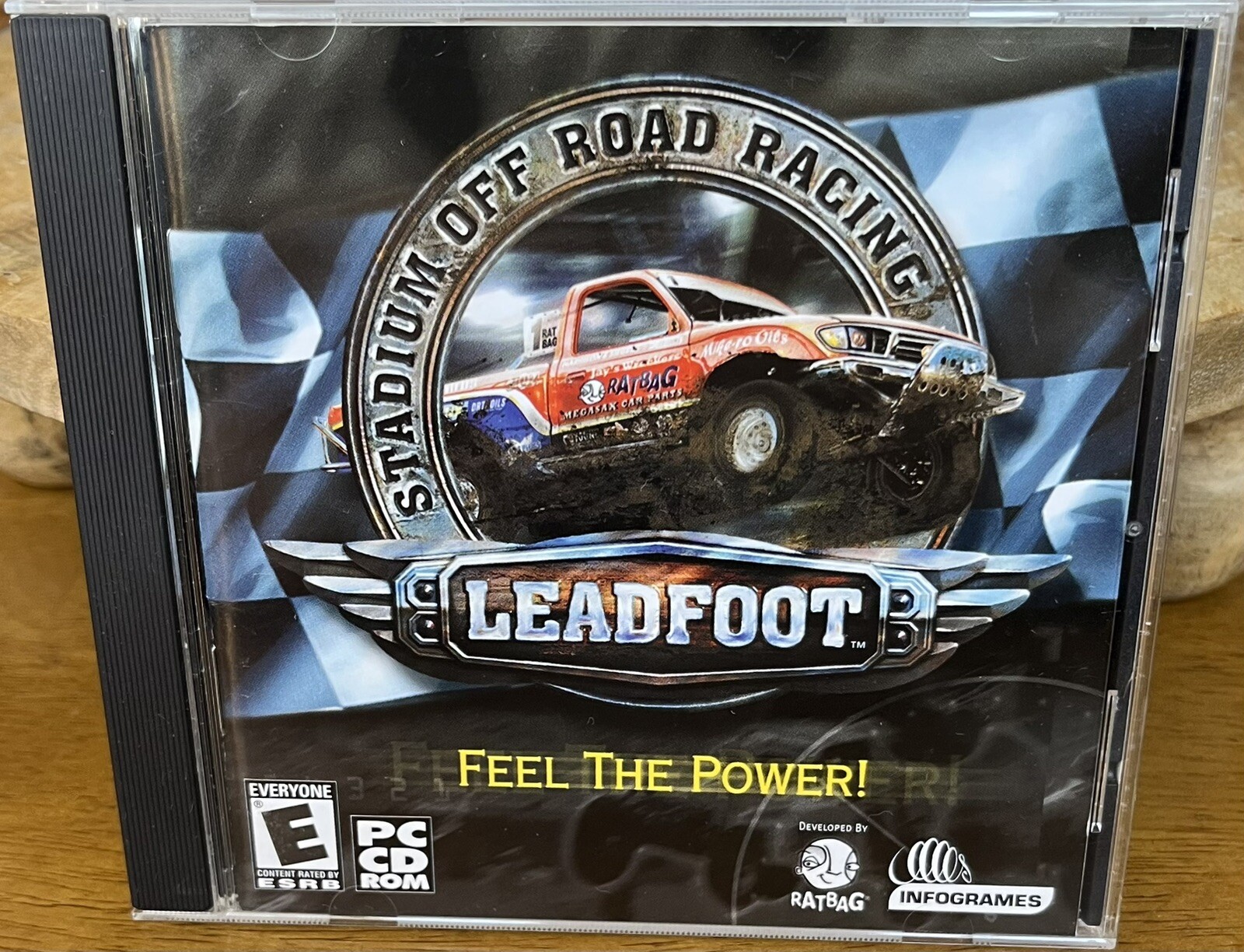 Stadium Off Road Racing Leadfoot PC CD ROM Video Game Windows 95/98/ME - RARE