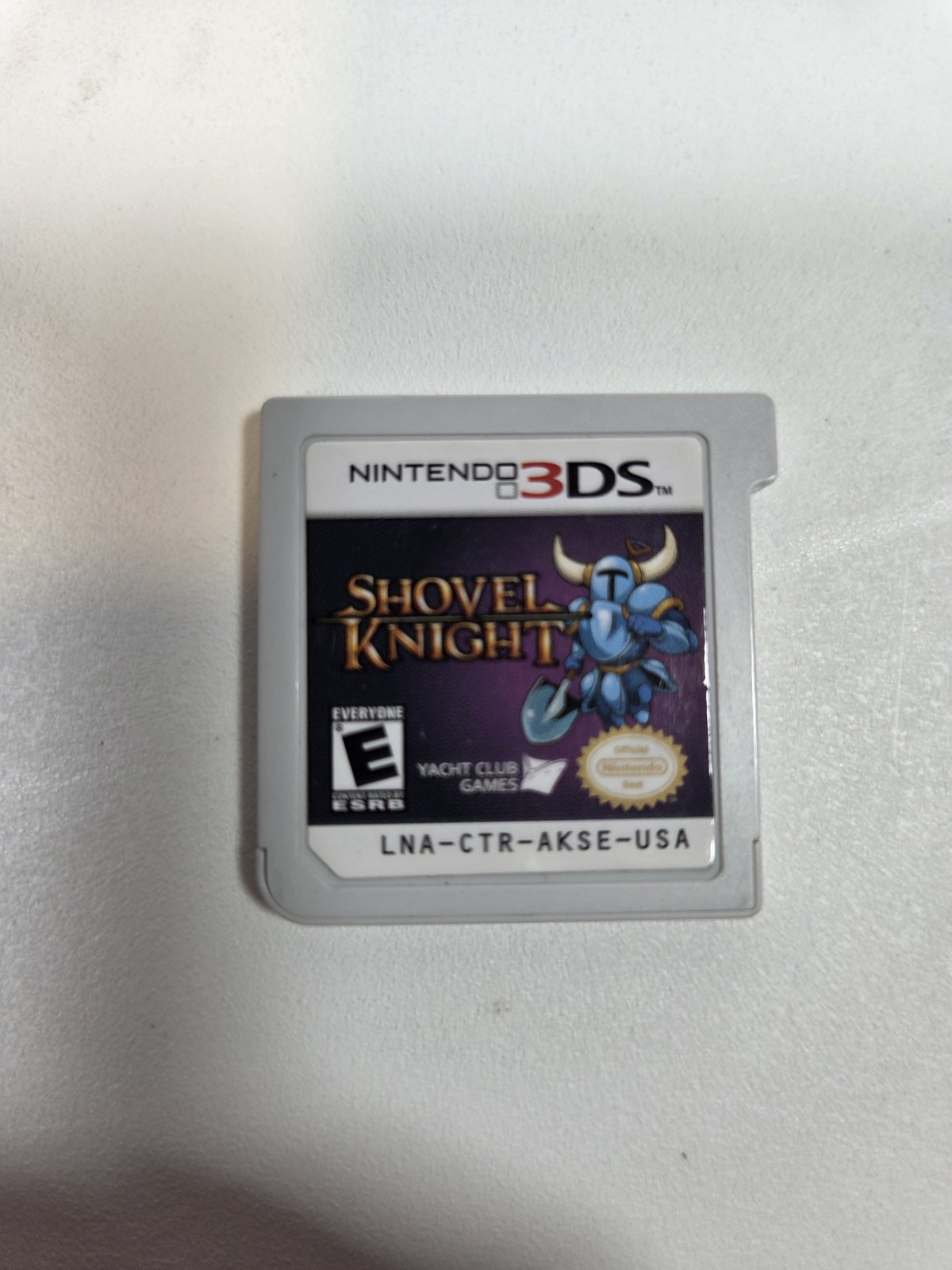 Shovel Knight (Nintendo 3DS, 2015) Cartridge Only 