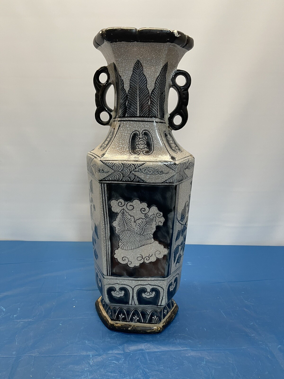 Vintage APF INC Vase, 02003. 18 Inches Tall. Stunning Piece