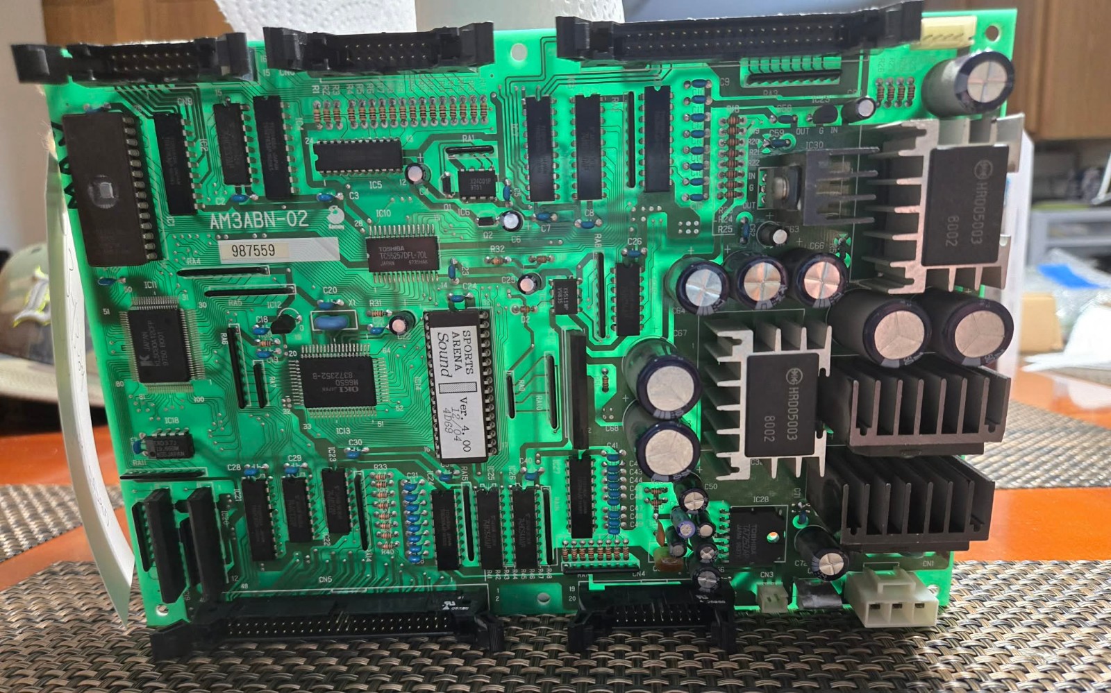 Sammy Sports arena prize game WORKING main pcb board