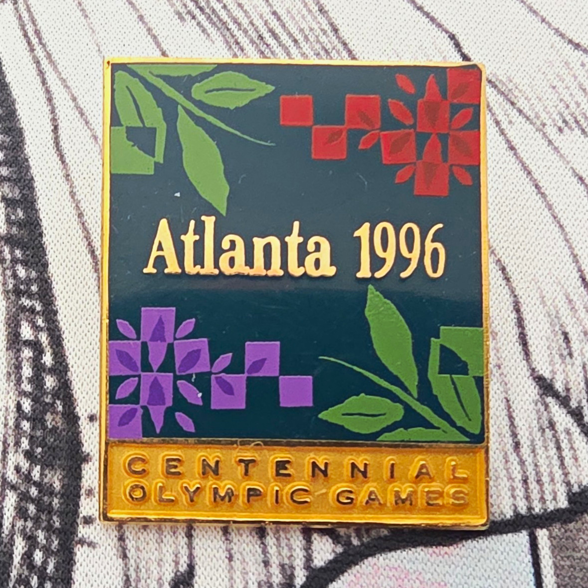 Atlanta 1996 Centennial Olympic Games Lapel Pin