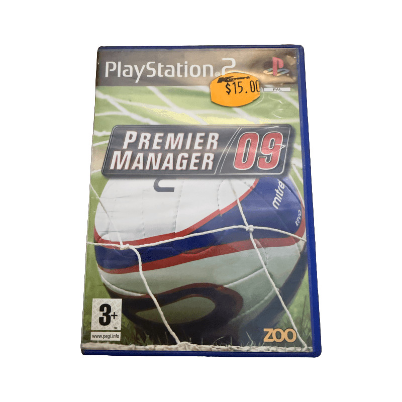 Premier Manager 09 (PS2) Complete In Box — PAL