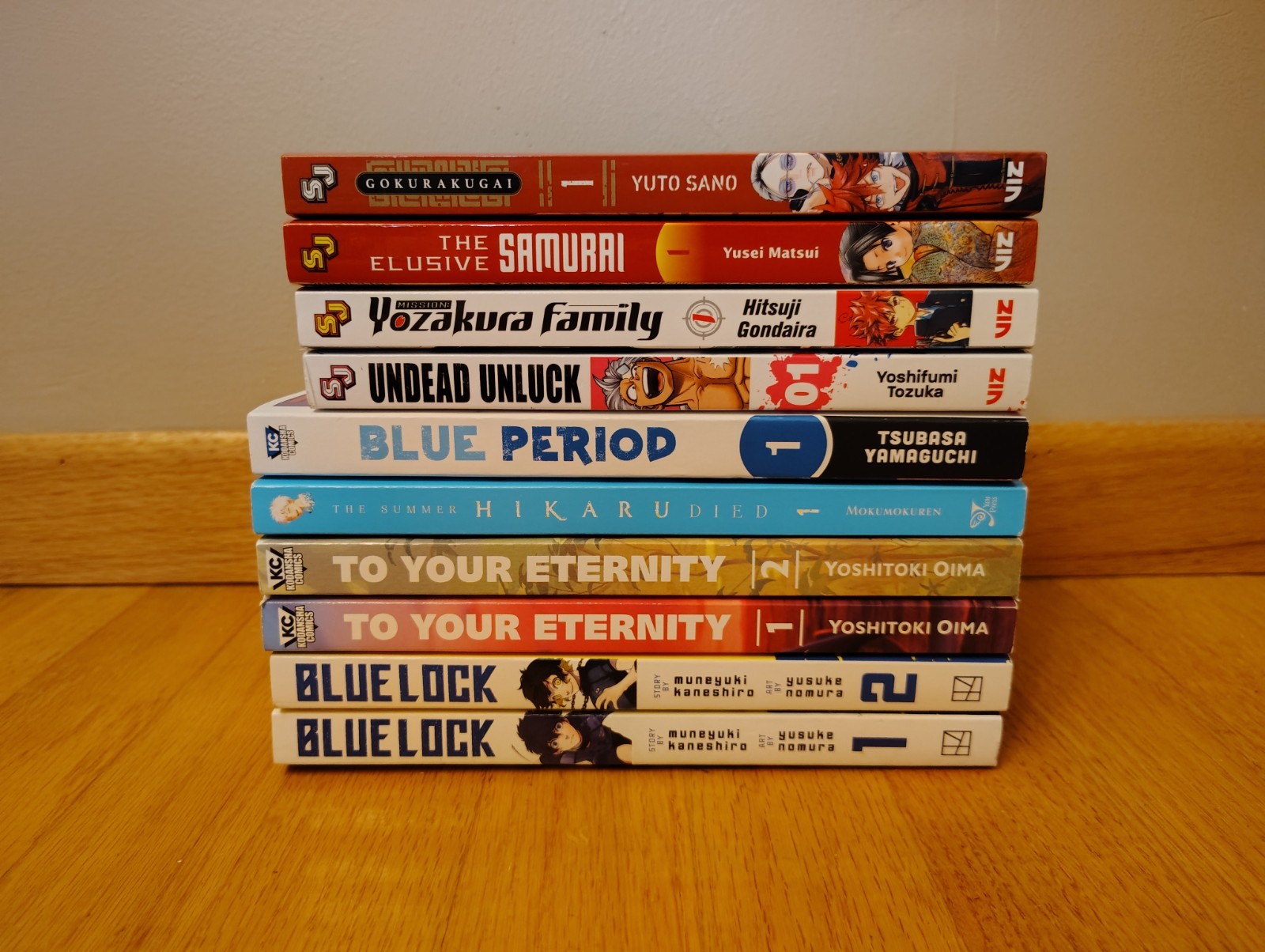 Manga Book Starting Volume Starter Set Lot English