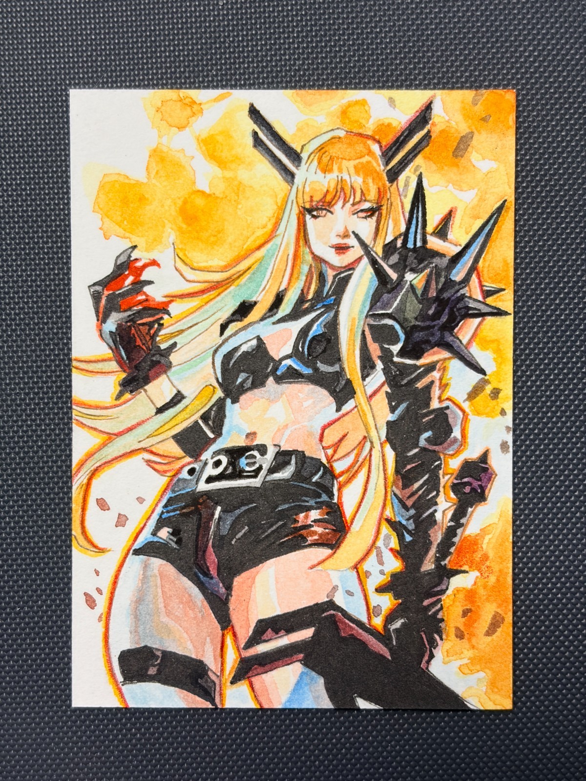 MASTERPIECE Stuido Mavrel Original Sketch Cards 1/1 MAGIK #65853