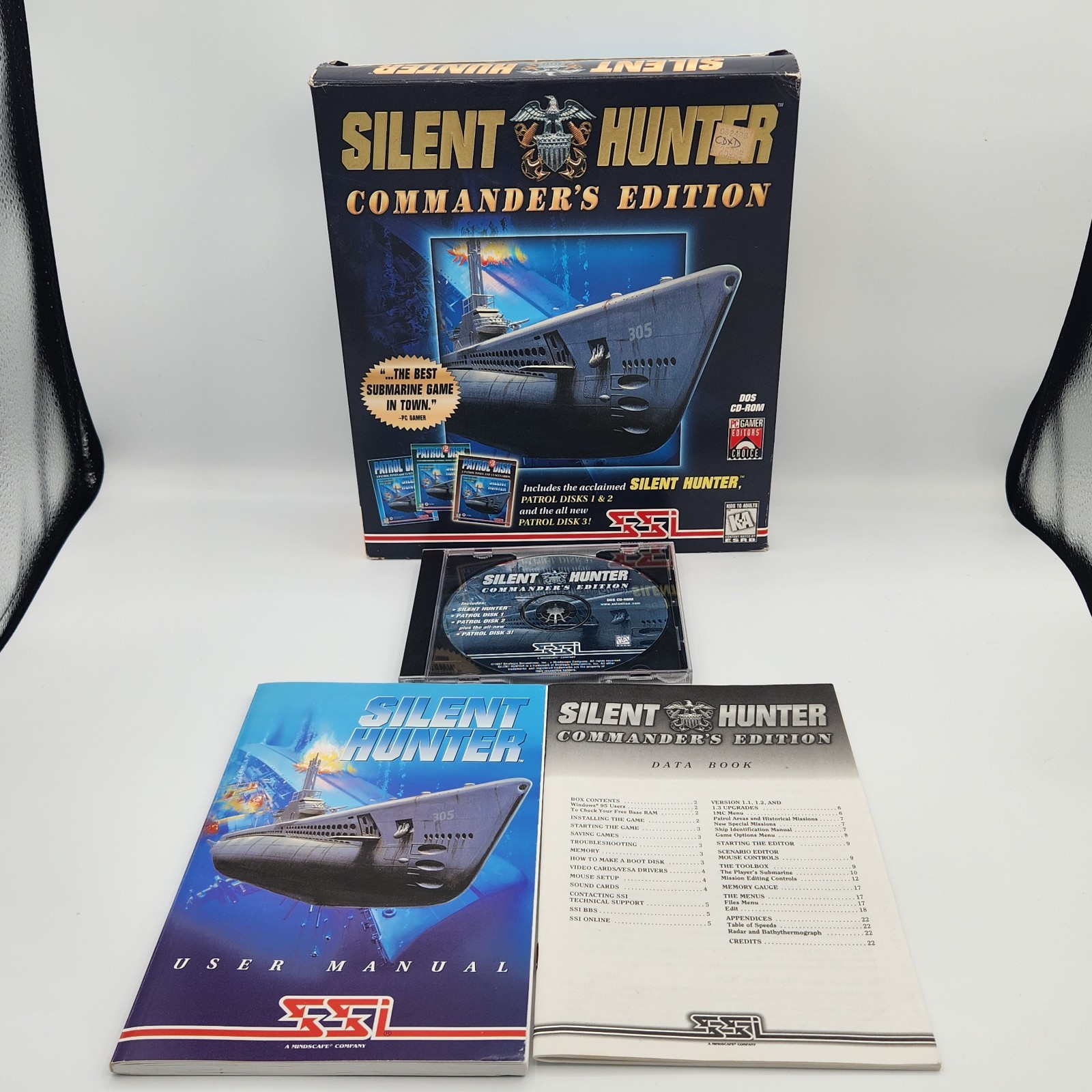 Silent Hunter Commander's Edition Patrol 1, 2, and 3 Big Box