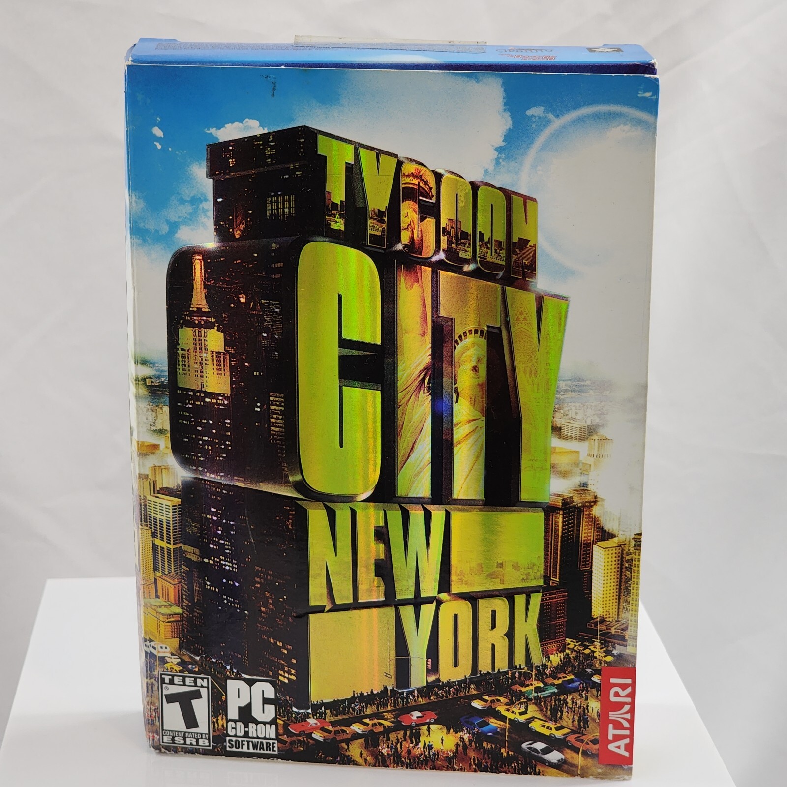 Tycoon City: New York (PC, 2006) Big Box PC Game City Building Simulator Atari