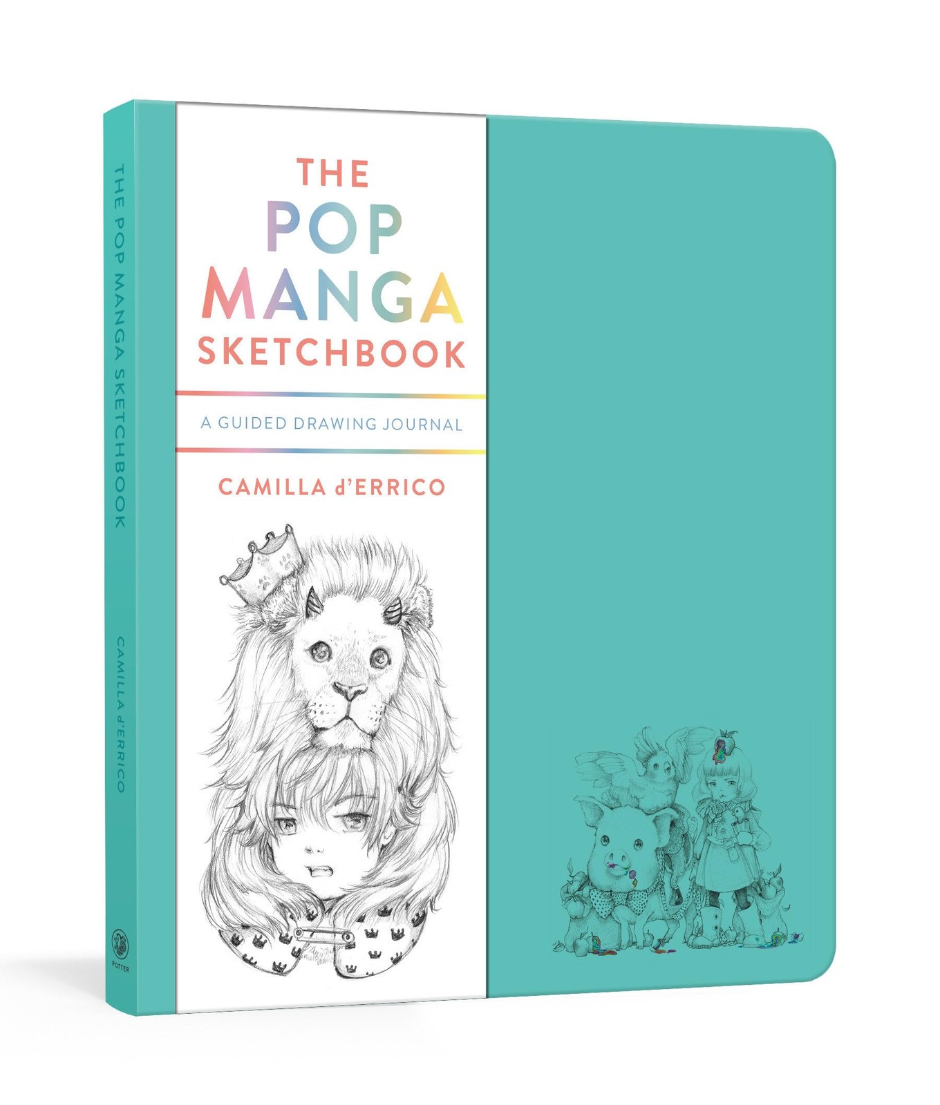 The Pop Manga Sketchbook: A Guided Drawing Journal, d\'Errico, Camilla, Excellent