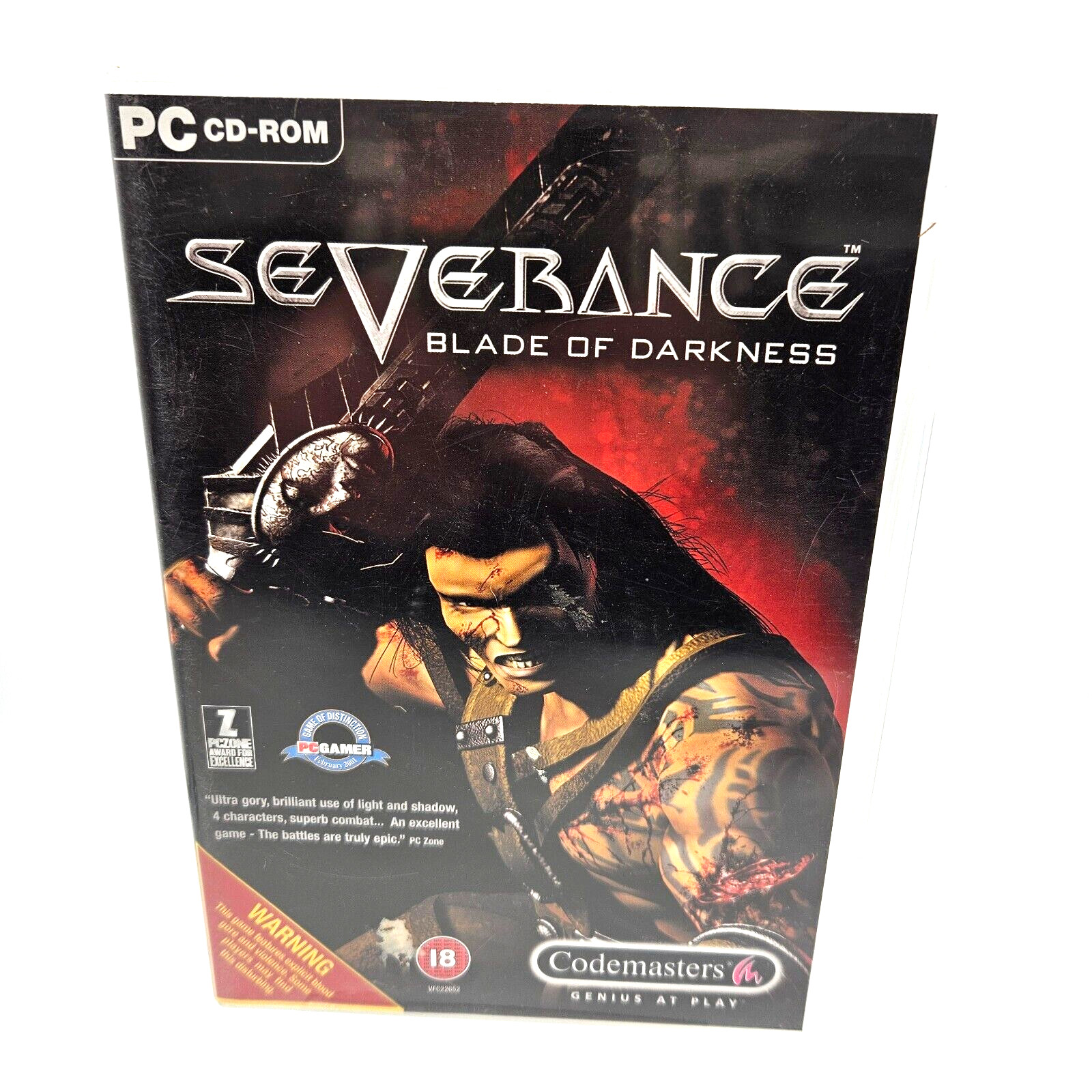 Severance Blade Of Darkness Codemasters PC CD ROM Game Vintage 2001 Free Postage