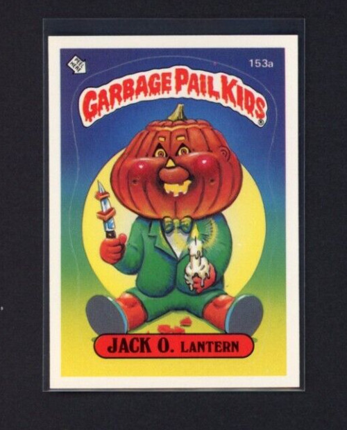 1986 GPK OS4 153a Jack O.Lantern NM-MT