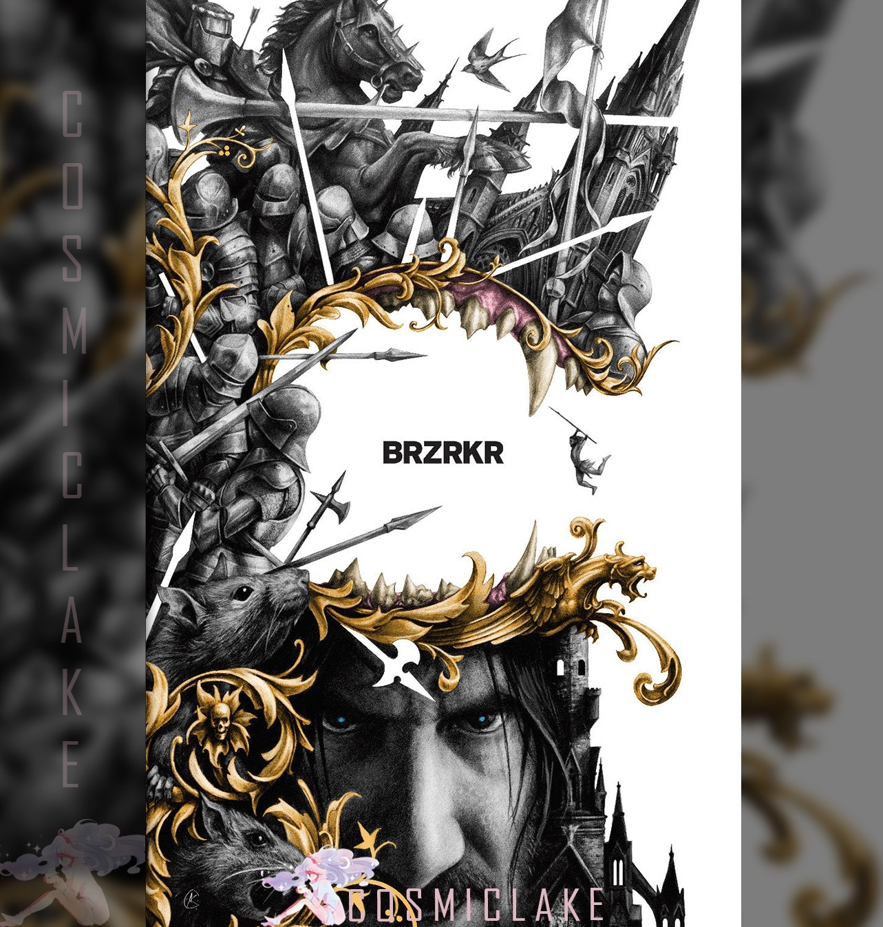 BRZRKR: LIGHT DRAWS BREATH #1 CURREY FOIL VARIANT LTD 250 PREORDER 5/20☪
