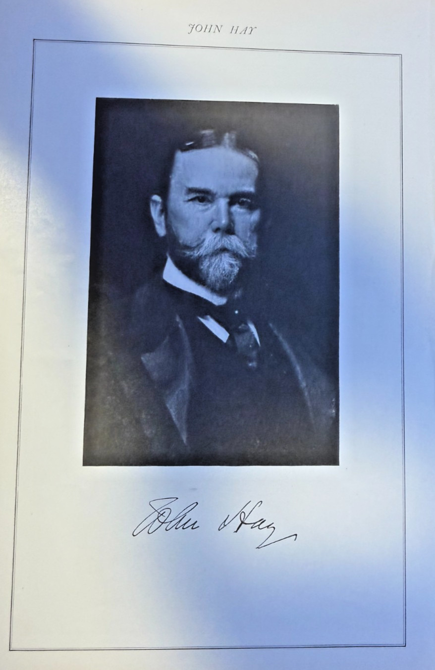 1902 Politician John Hay illustrated