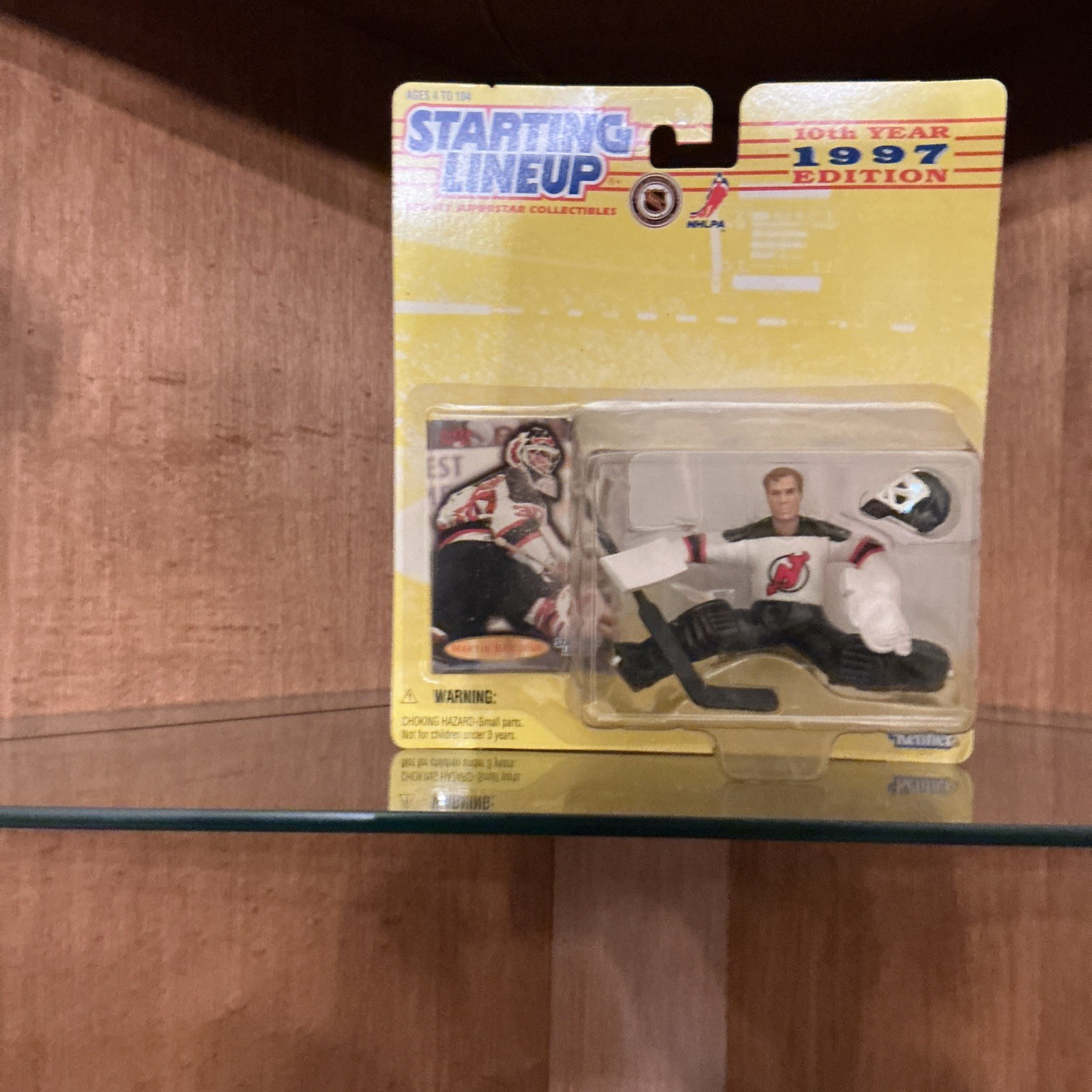 Starting Lineup 1997 NHL Hockey Martin Brodeur New Jersey Devils Action Figure 3