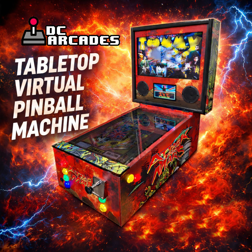 Table Top Virtual Pinball Machine - 24