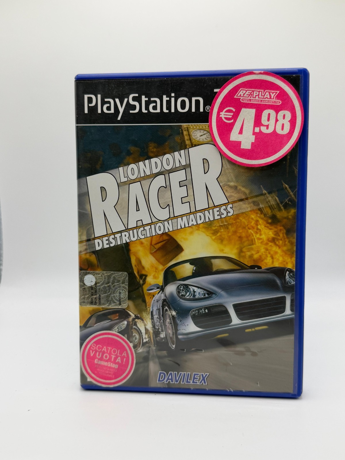 London Racer Destruction Madness PS2 Game Sony PlayStation 2 PAL ITA Used