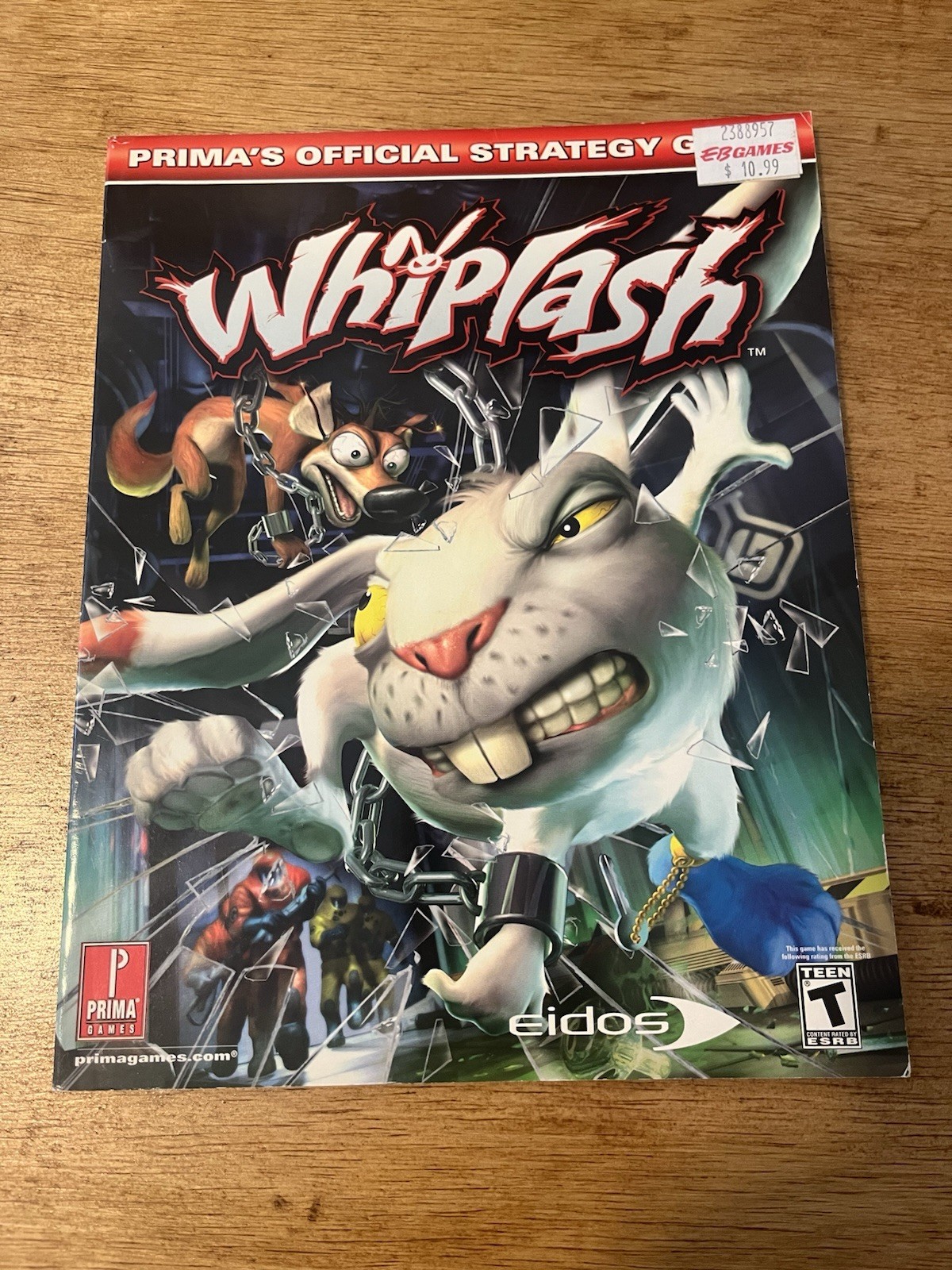 Whiplash Ps2 and Xbox Prima Game Strategy Guide