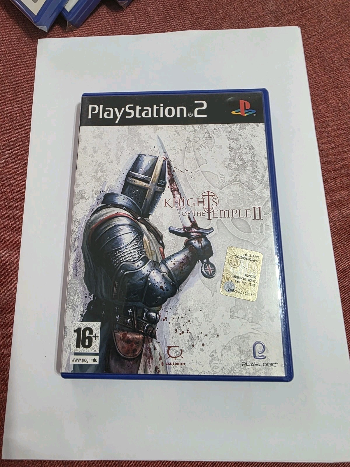 Knights Of The Temple II PS2 Playstation 2 ITA Complete 
