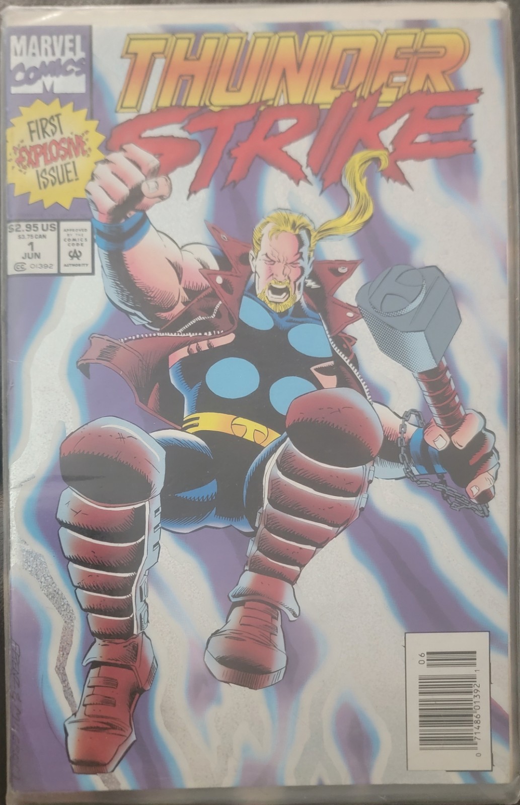 Thunderstrike #1 from Marvel Comics, published in 1993