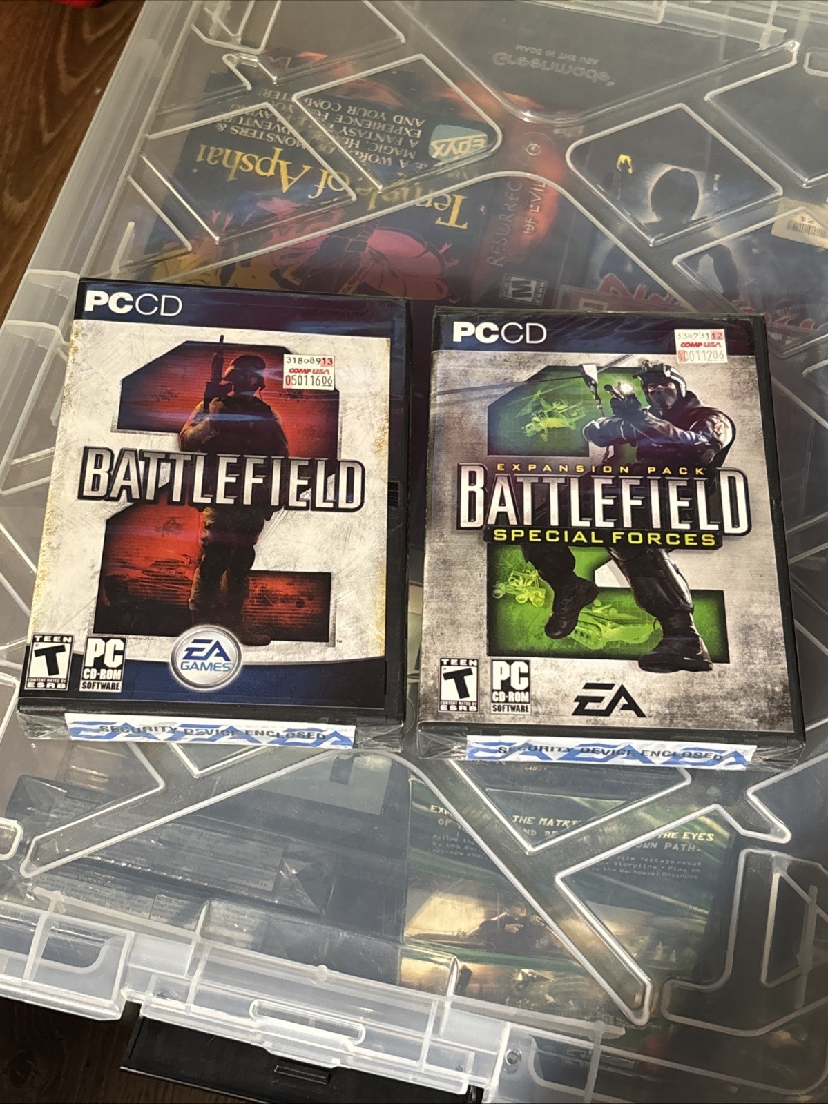 Battlefield 2: Special Forces W/  Expansion Pack (PC, 2005) New / Sealed