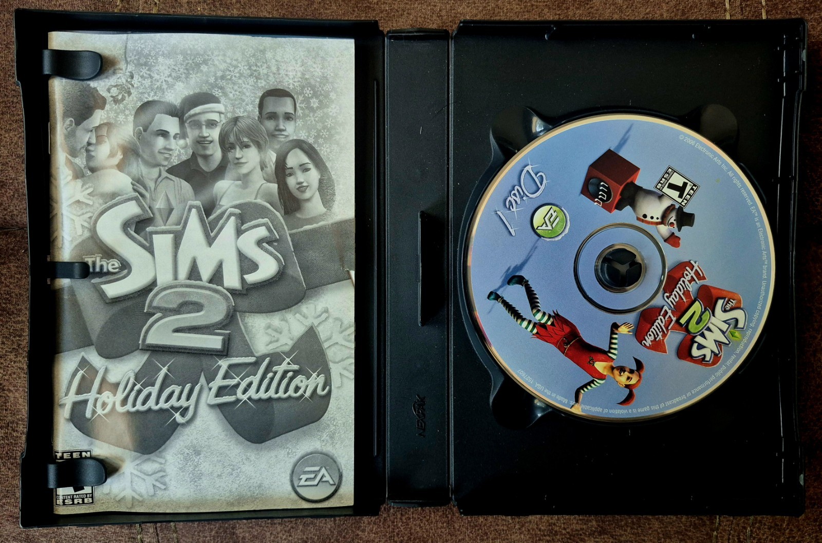 The Sims 2 Holiday Edition PC CD Game 2006 & Happy Holiday Stuff Complete