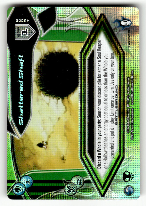 Bleach Shattered Shaft 2004 Bleach TCG Score Entertainment UR223 L Foil