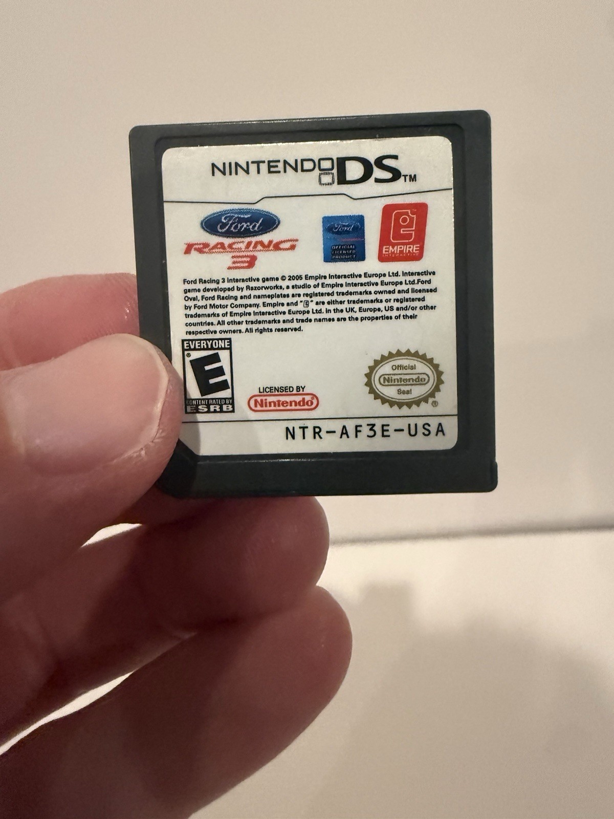 Ford Racing 3 (Nintendo DS, 2005) - Tested