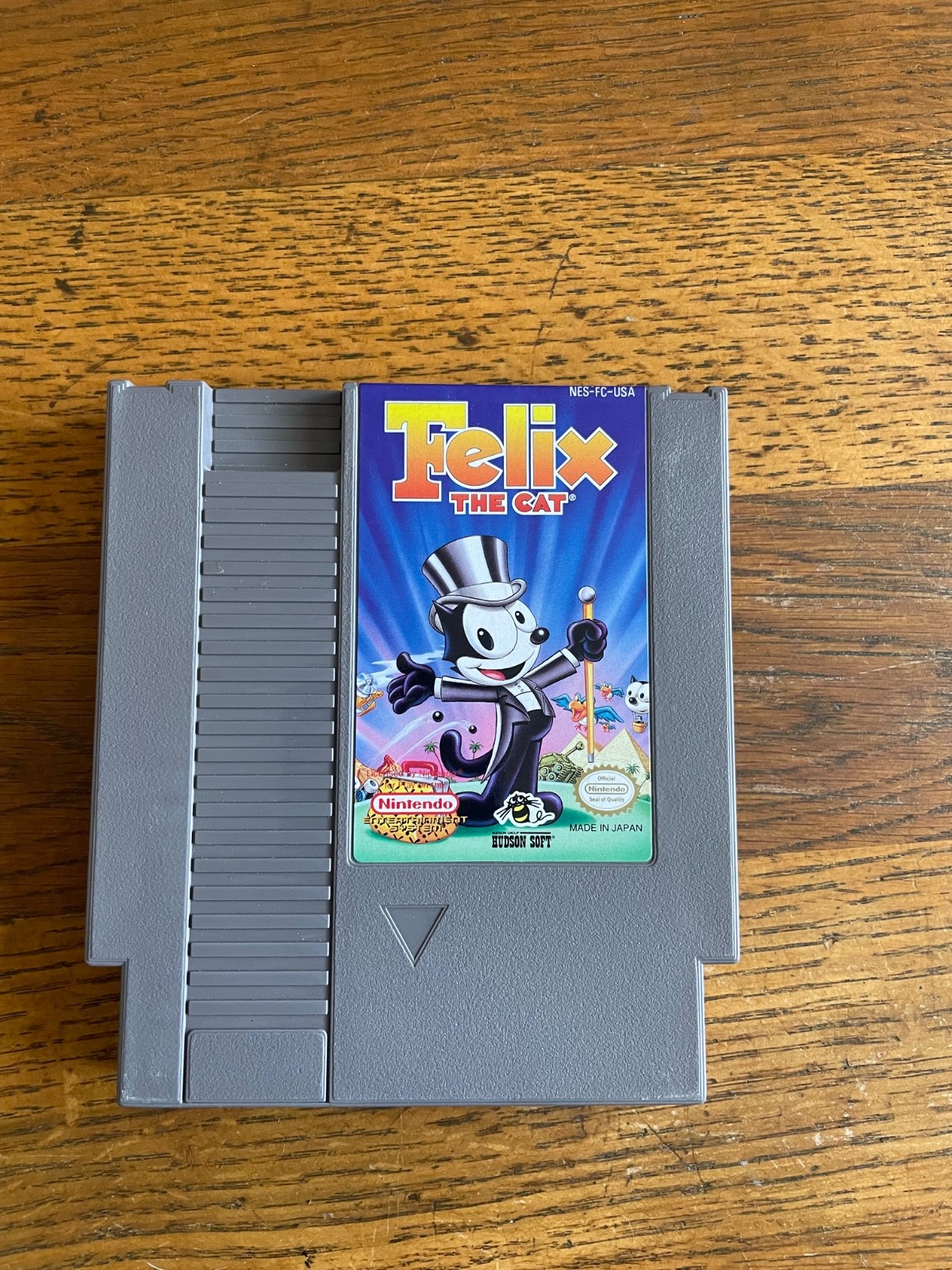 NES NES Felix the Cat Nintendo Hudson Soft rare game