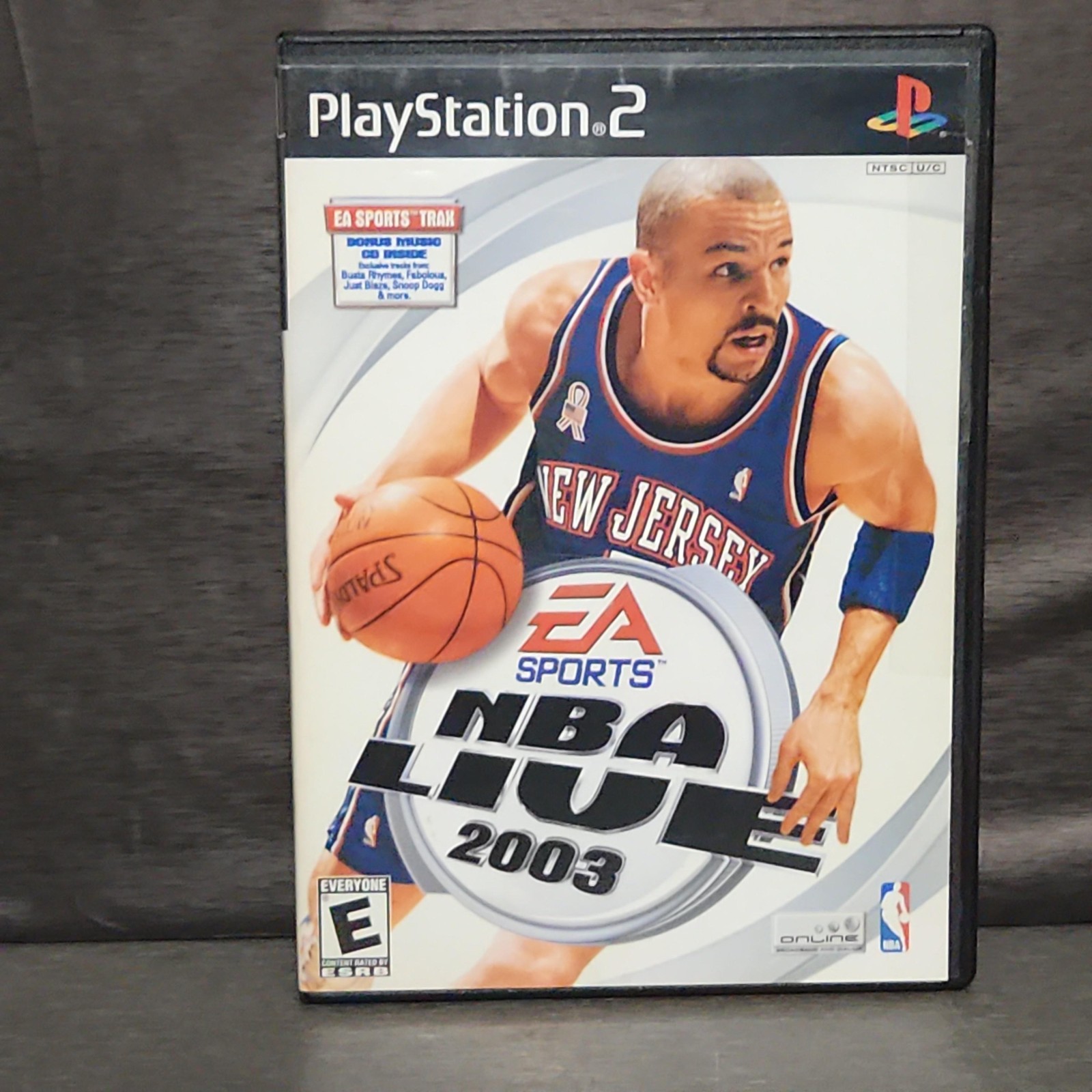 NBA Live 2003 Sony PlayStation 2 PS2 Game 2 Discs Case E EA SPORTS