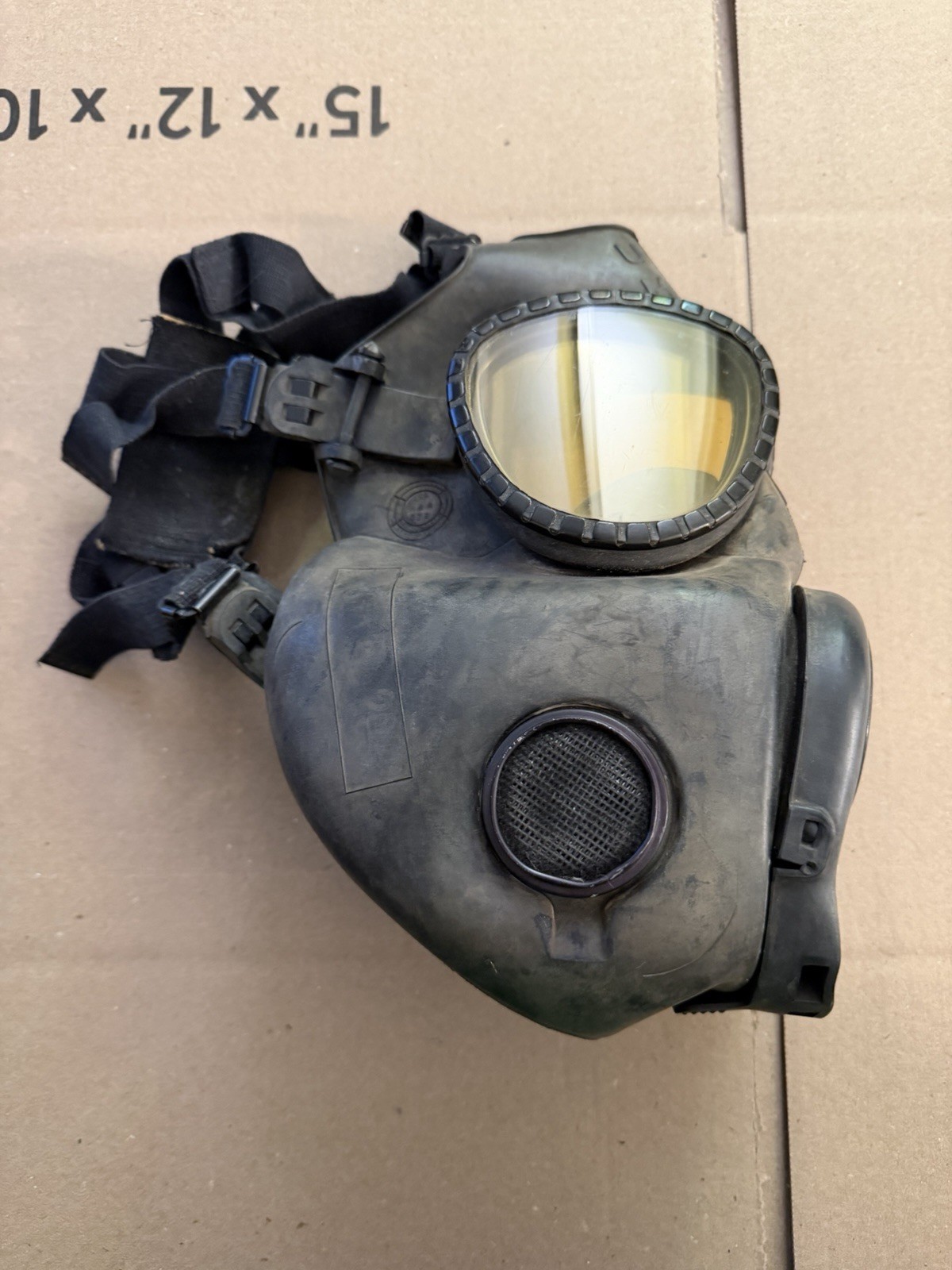 Rare M17 USM Chemical Gas Mask – WWI / WWII Military