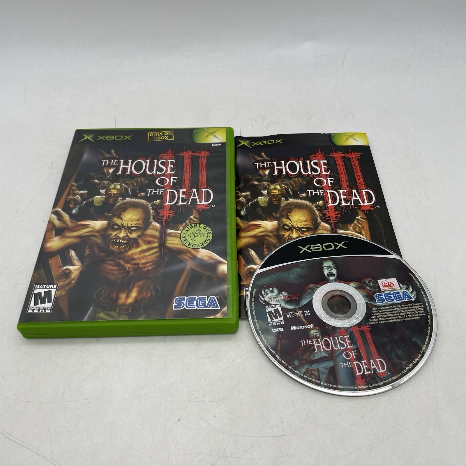 The House of the Dead III (Xbox, 2002) - Complete CIB - Tested & Authentic