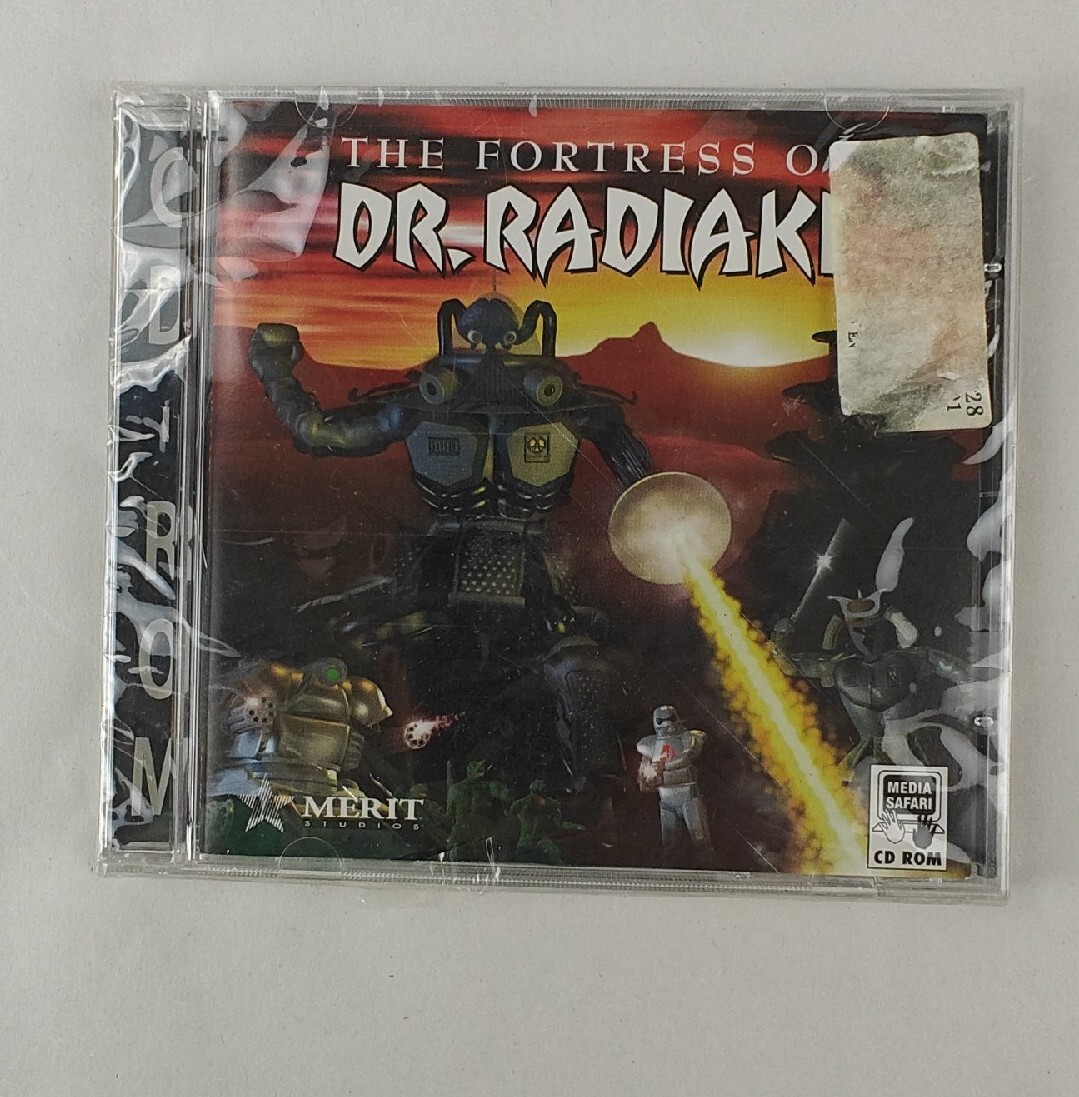 The Fortress of Dr Radiaki (PC CD) New US Sealed Copy FLAW