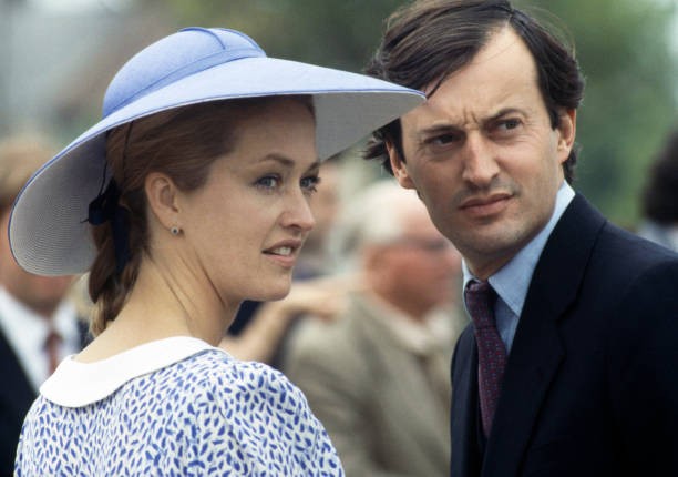 Norton Knatchbull Lord Romsey with his wife Penelope Lady Romsey a- Old Photo 1