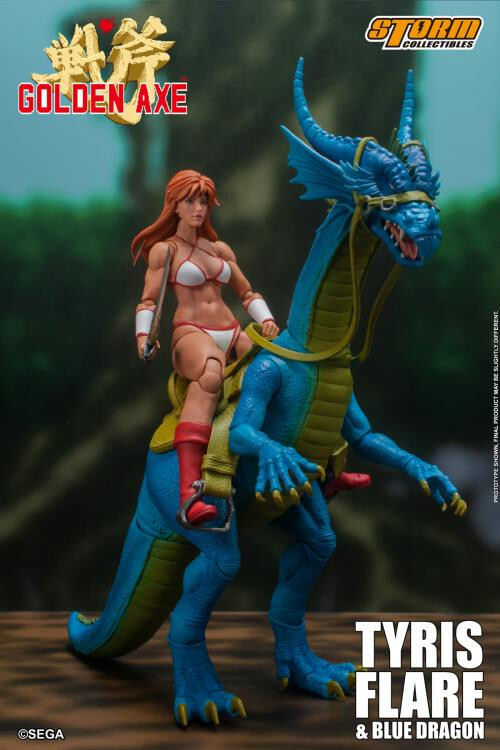 Golden Axe Tyris Flare & Blue Dragon 1/12 action figure Storm Collectibles