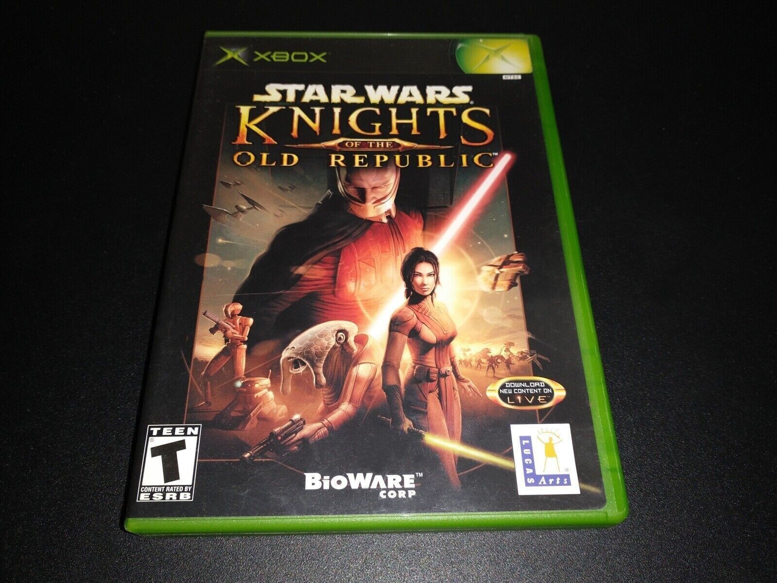 Star Wars: Knights of the Old Republic XBOX COMPLETE PRISTINE CONDITION MINT